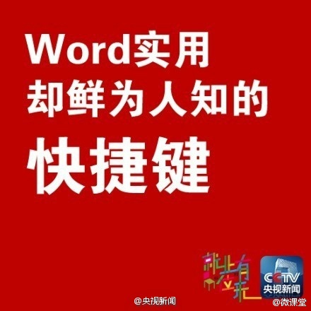 动图word快捷键教程