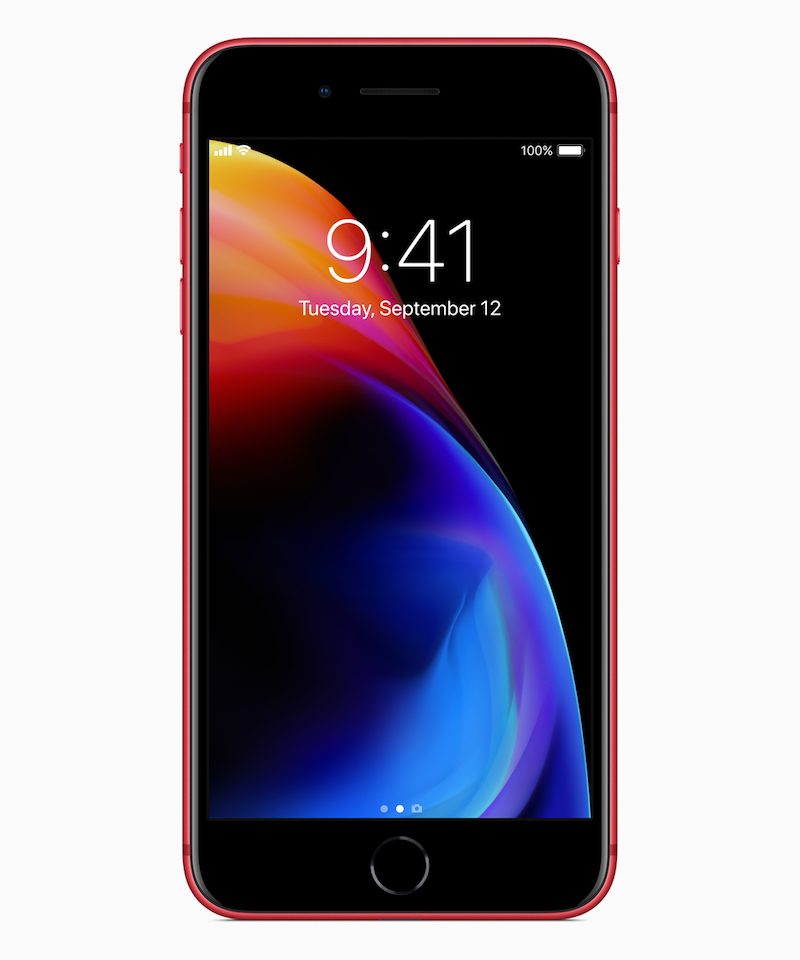 iPhone发布了鲜红色版的iPhone 8