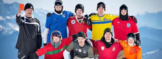 滑雪足球赛 我们的目标是碾压欧洲杯｜滑雪族