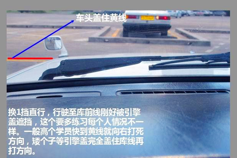 超强倒车入库技巧！完整图片解说
