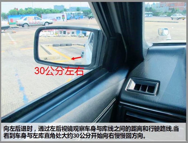 超强倒车入库技巧！完整图片解说