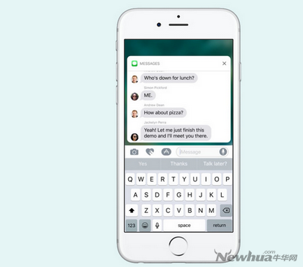 iOS 10正式亮相 18张图看清它有何特别