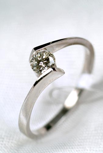 钻石戒指为什么偏偏选择左手的无名指?
