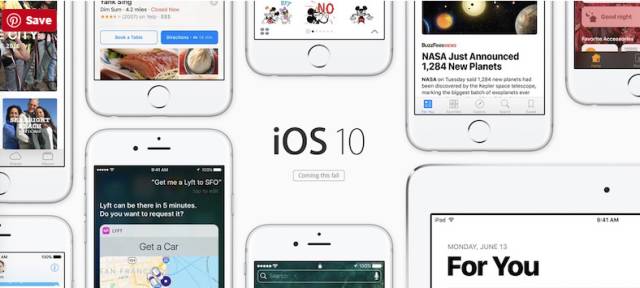 iOS10 的10大改变，能改变什么？