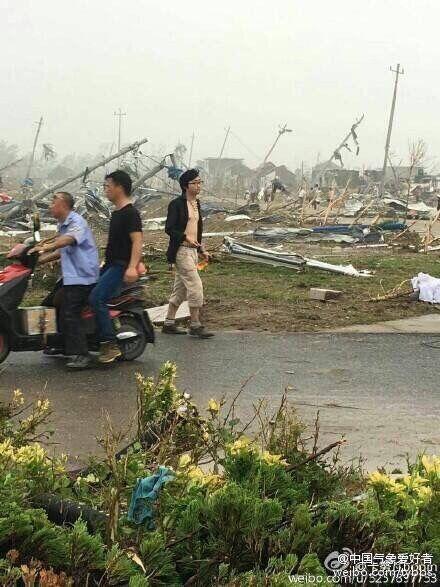 江苏盐城龙卷风致51人亡多人伤