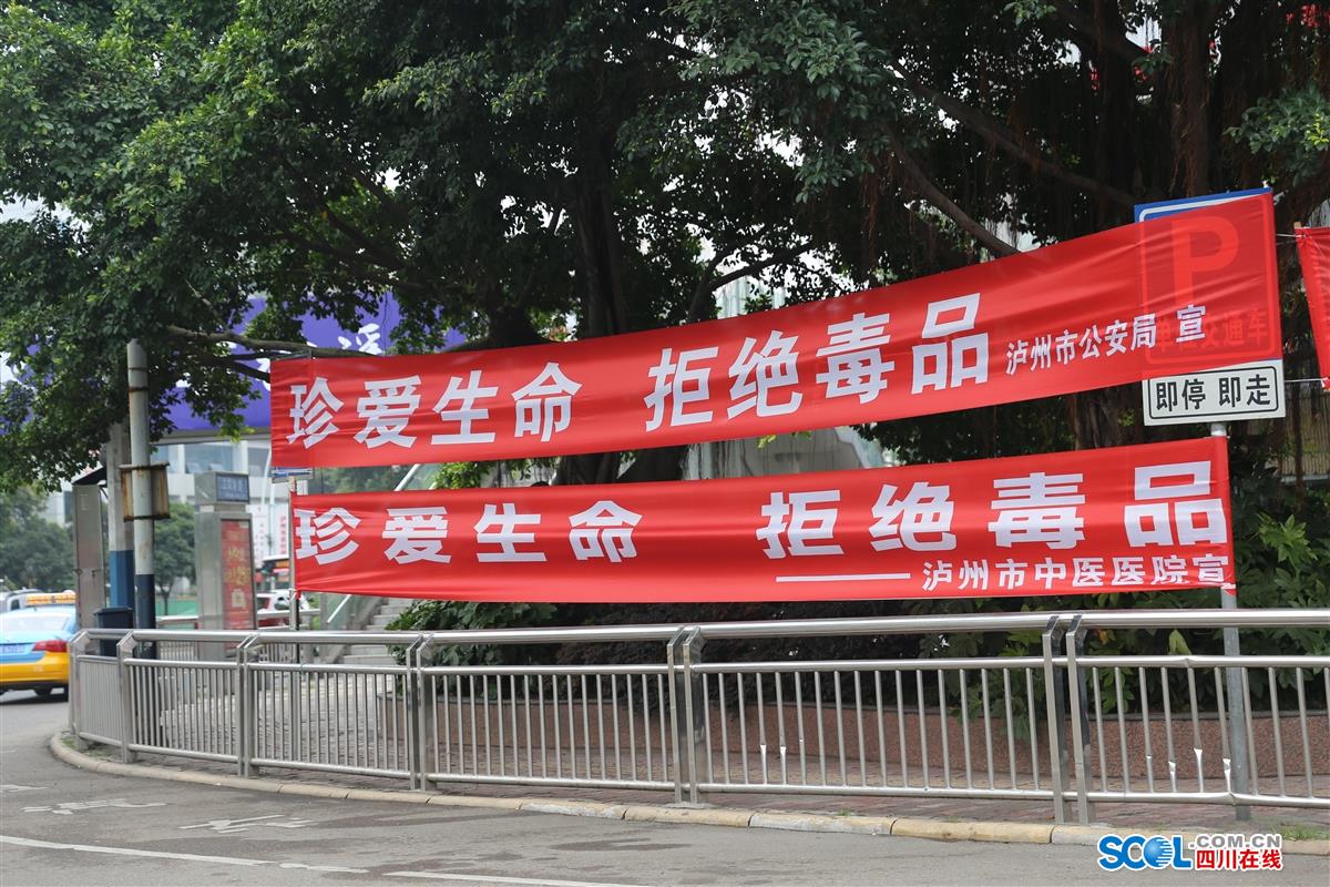 泸州举行国际禁毒日宣传活动