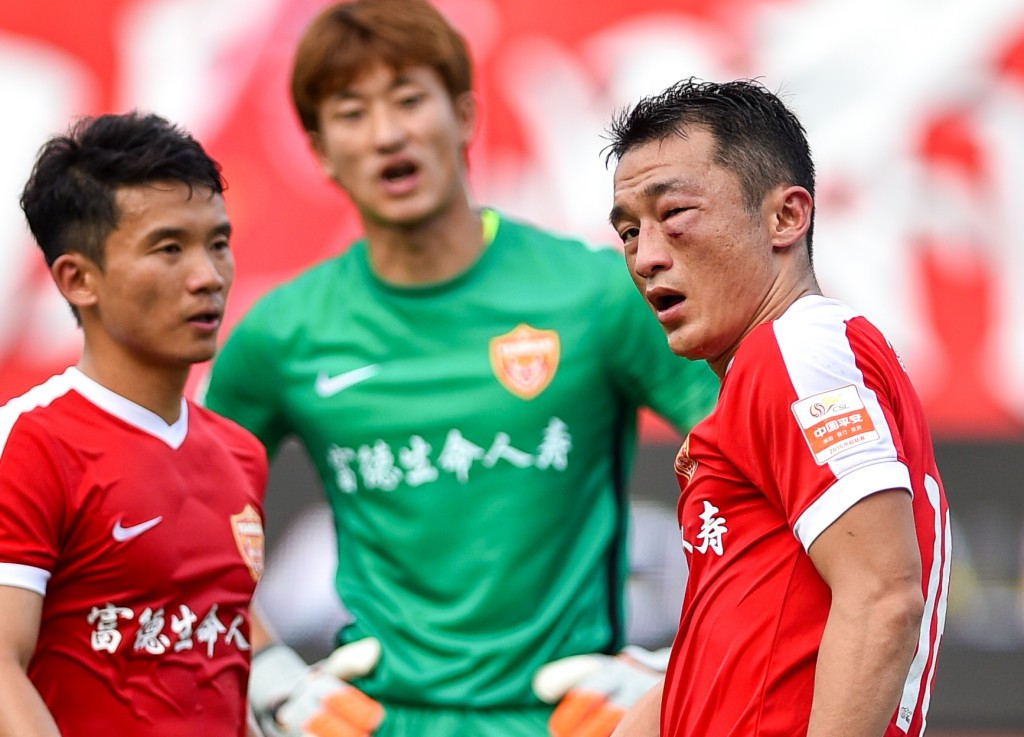 足球中超延边富德平上海上港