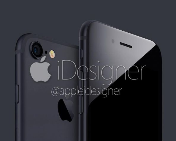 黑得很魅族手机：iPhone 7灰黑色版设计概念现身