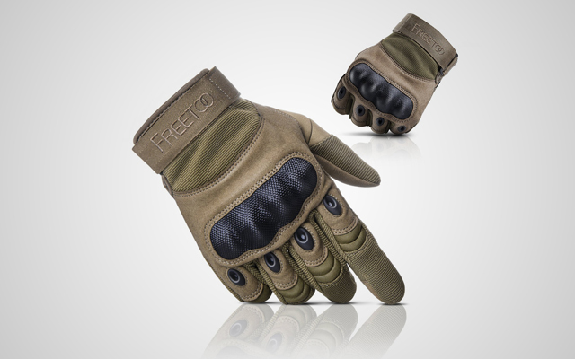 干爽透气灵活耐磨，这双户外手套给你最好防护