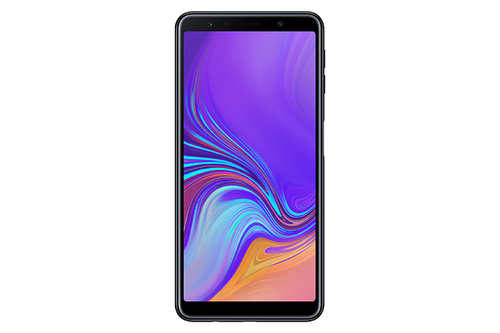 三星公布Galaxy A7(2018）手机上，要为2020年S10通水三摄照相了