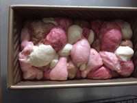粉色迷彩吐司~450克吐司模配方