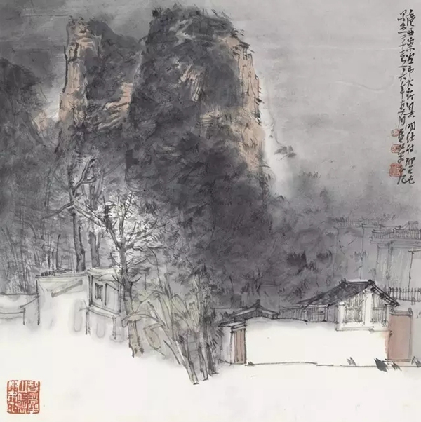 一笔一墨都是心灵风景——著名画家贾荣志笔墨的苍润之美与山水境界