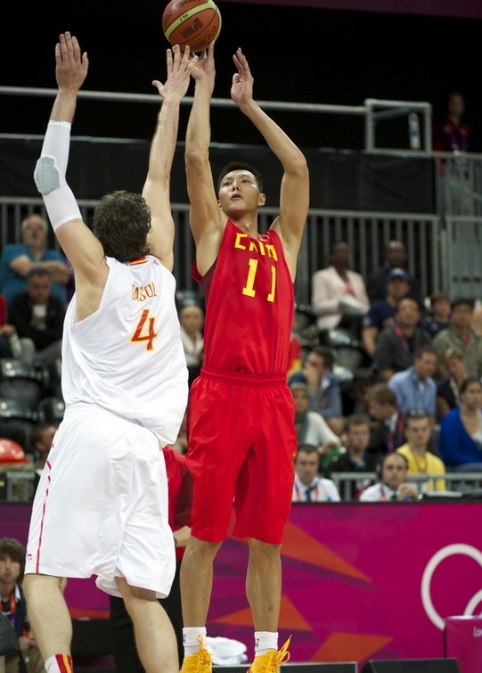 Those Olympic Gameses year we the Yi Jianlian of a forereach is full is memory! 