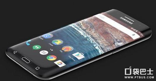 三星S7 edge最新款设计概念 三曲面屏手机