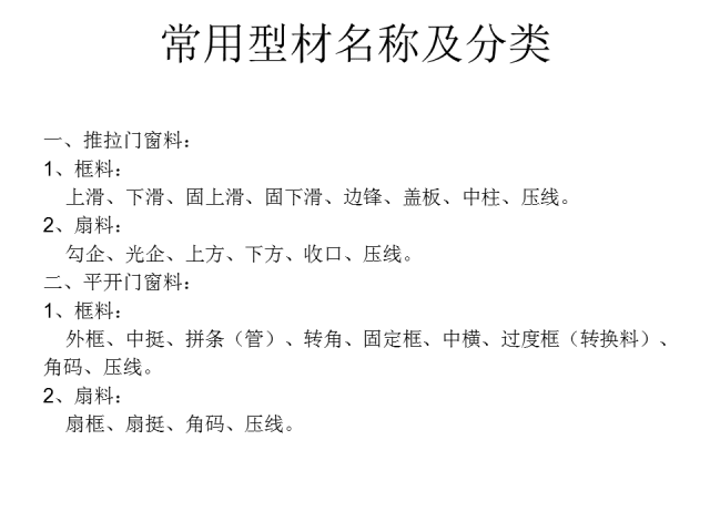 史上最全门窗知识总结！