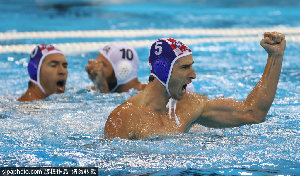 巴西水球男子世界杯(里约奥运会第11日：男子水球1/4决赛 巴西VS克罗地亚)