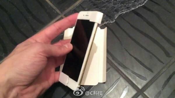 iPhone5se碟照在One More Thing网址出現