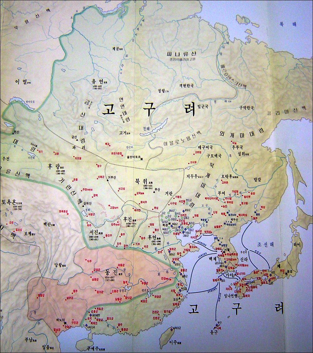 《韩国史》中的朝鲜历史地图，让人瞠目结舌的“大朝鲜帝国”！