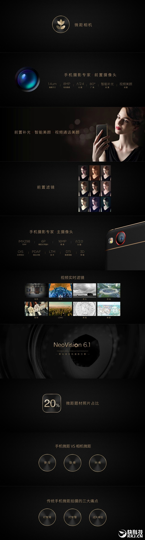 2999元！nubia Z11黑金版版公布：照相升級微距镜头