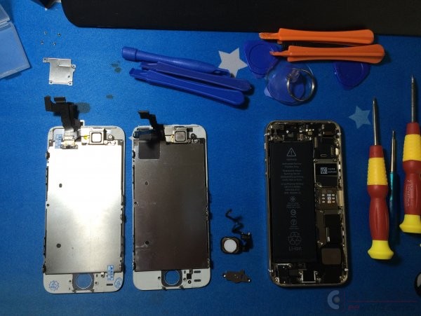 超详尽iPhone 5S换屏实例教程