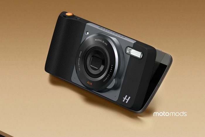 摩托罗拉手机公布Moto Z Play手机上，也有高哔-格哈苏True Zoom控制模块