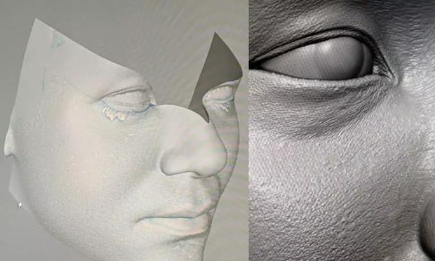3D角色模型的雕刻技巧：电影般的艺术工作流程，靠的是时间的叠加