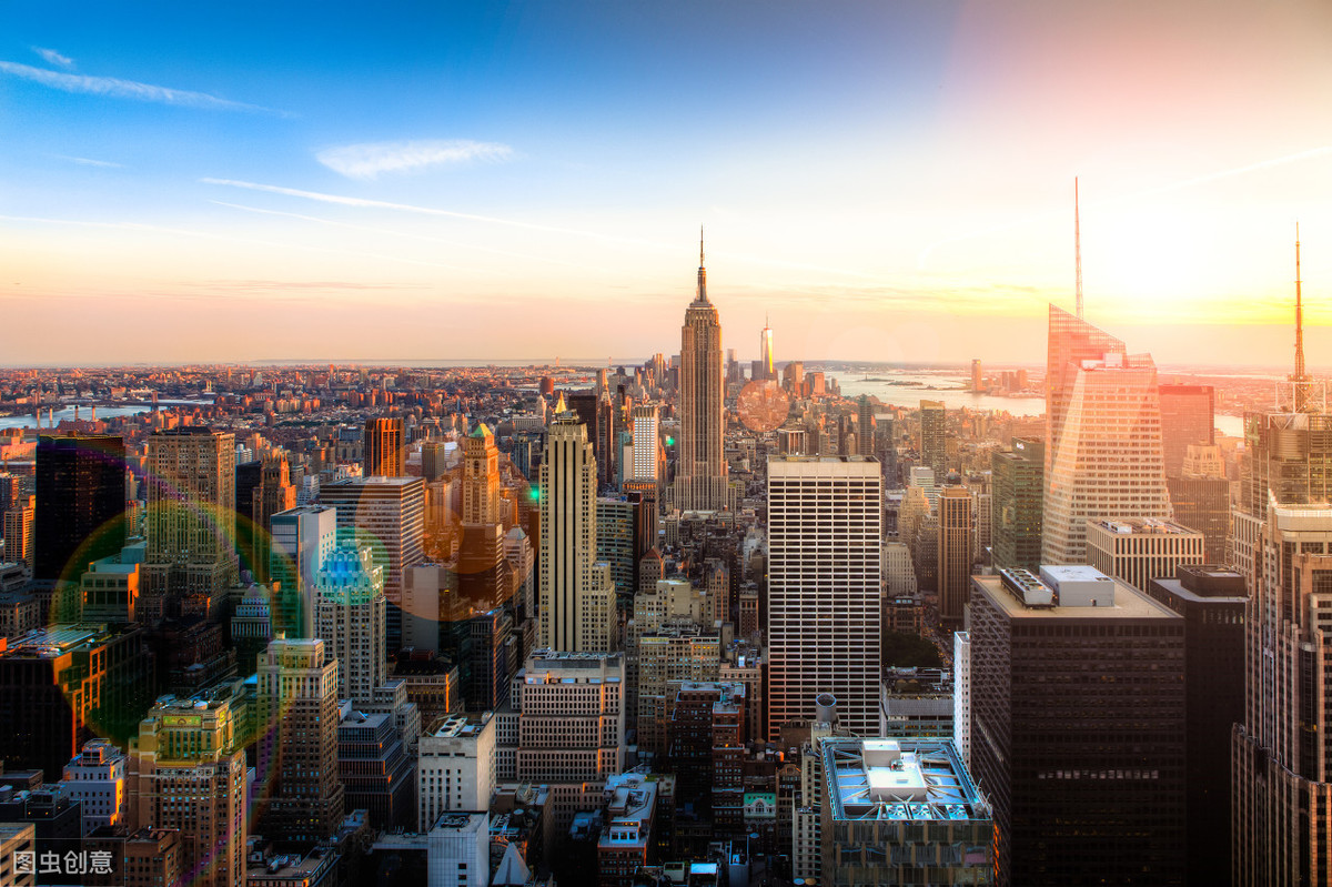 美国最发达的4大城市：纽约全球最富，第4大城市居然是一座县城