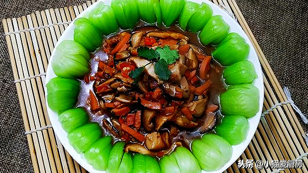 图片[10]-香菇扒油菜是一道清淡类型的菜肴 春节做来吃可以解腻-起舞食谱网