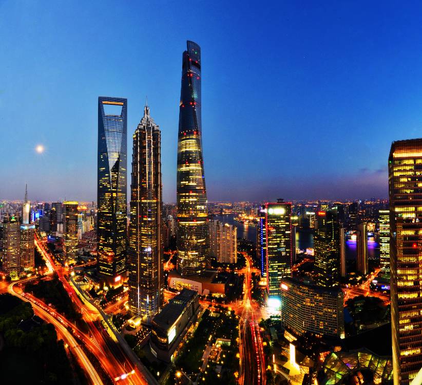 连通陆家嘴高楼群！上海中心地下公共大街开放啦