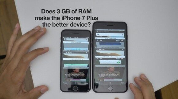 iPhone7对战7 Plus！2GBB运存差的实际效果大曝光