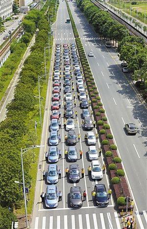深圳今年计划新建80车道公里公交专用道