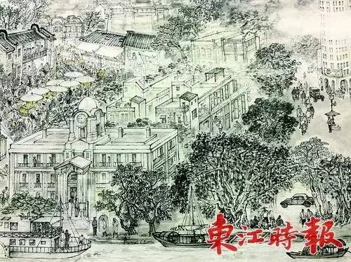 广东“清明上河图”局部手稿亮相惠州博物馆！