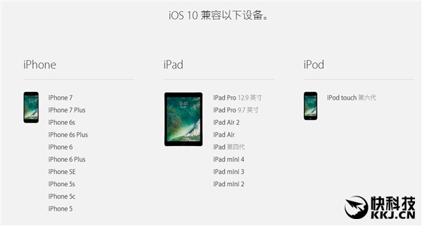iOS 10宣布消息推送！永别了iPhone 4s店