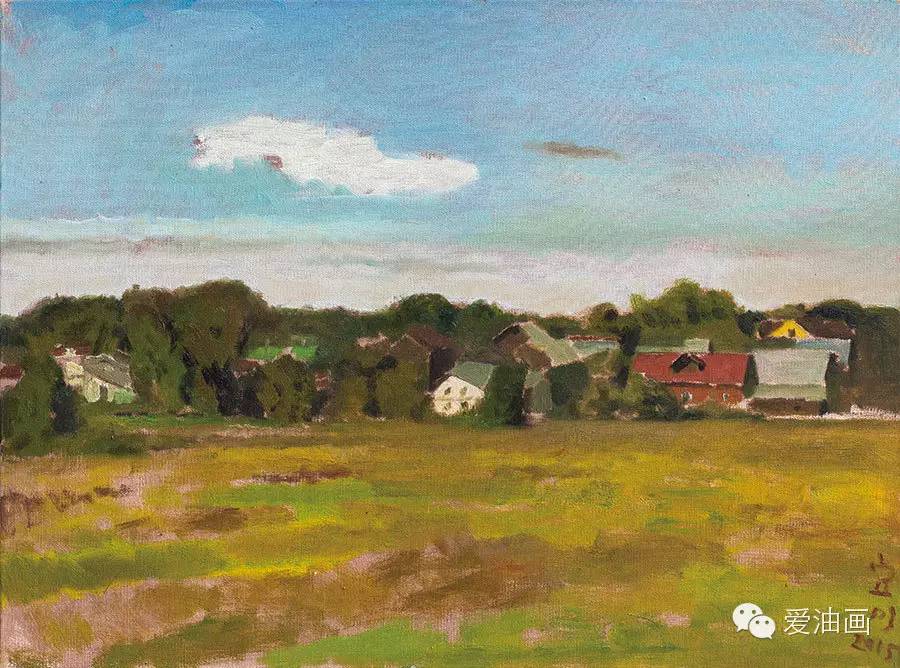 中国油画家笔下的俄罗斯