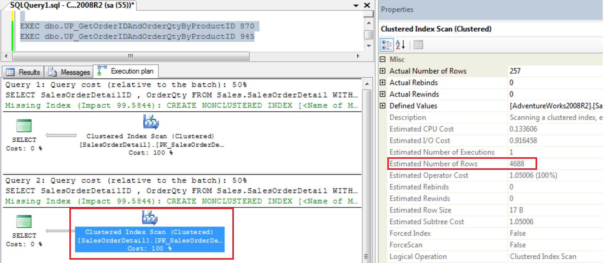 SQL Server - 最佳实践 - 参数嗅探问题