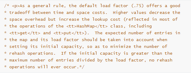 HashMap的负载因子=0.75的时候，既能提高空间利用率，又能避免不少Hash冲突你竟然不知道？