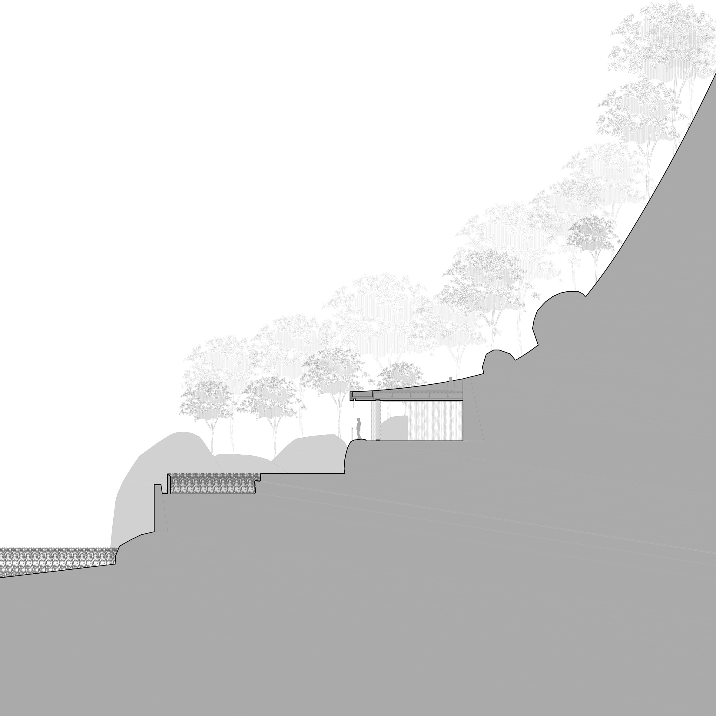 嵌在海滩峭壁上的度假小屋，天然礁石作泳池俯瞰太平洋