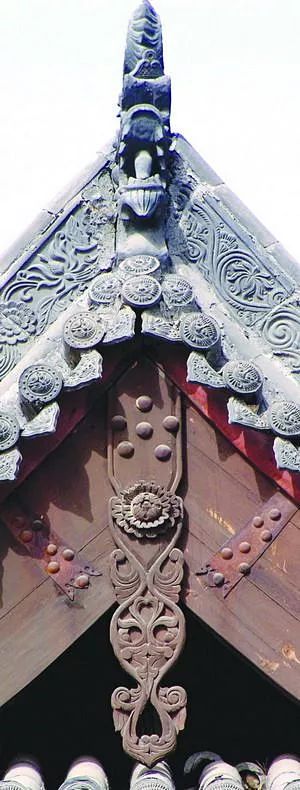 悬鱼不是鱼，它是中国传统木结构建筑中的点睛之笔