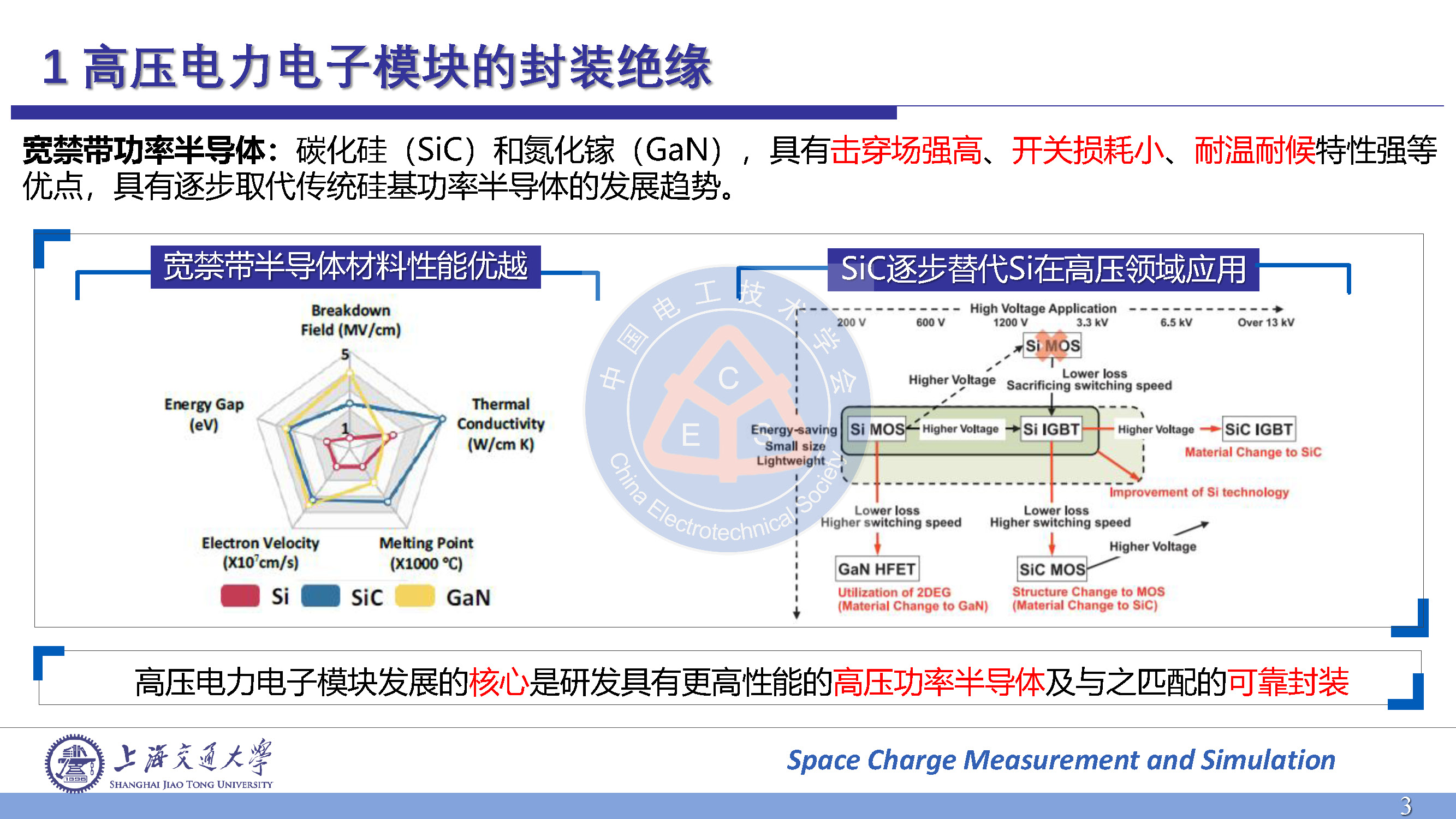 上海交大王亞林博士：高壓電力電子模塊封裝絕緣的電荷輸運與放電