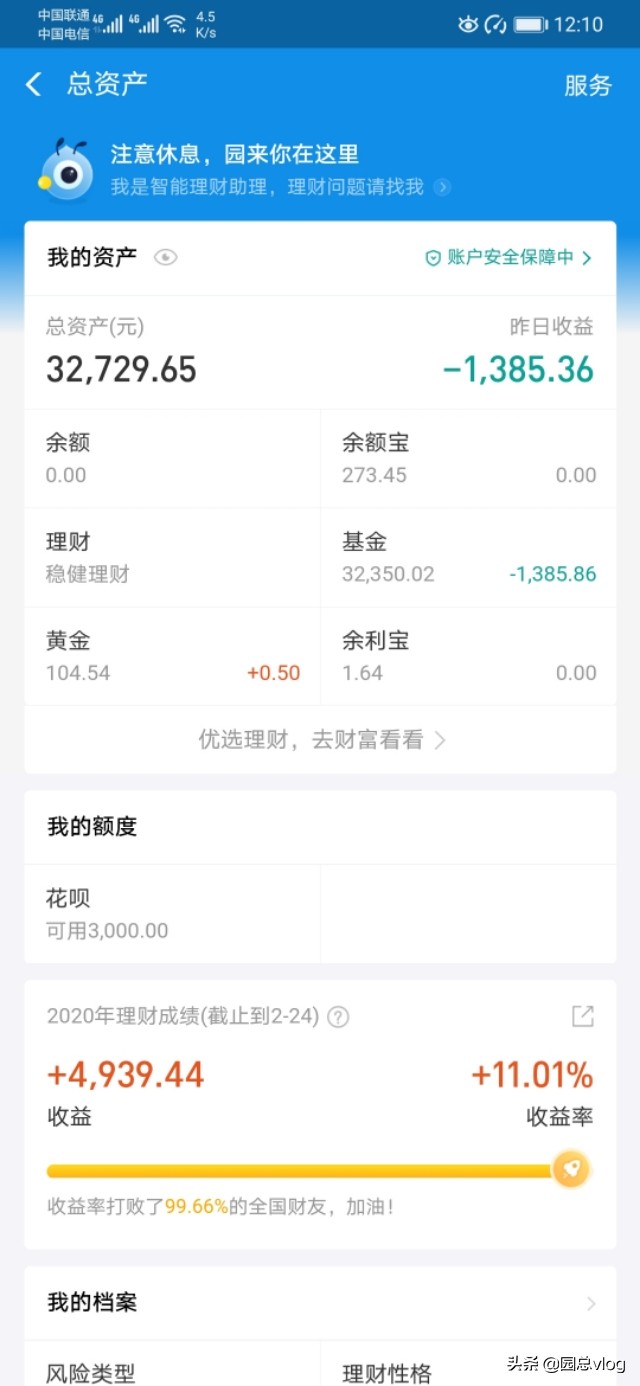 昨天4万基金本金亏1800，太猛了呀