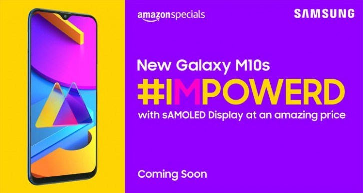 三星Galaxy M10s真機曝出：6.4英寸水滴屏 4000mAh充電電池