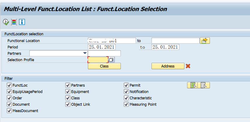 SAP PM入門系列23 - IL07 功能位置 List