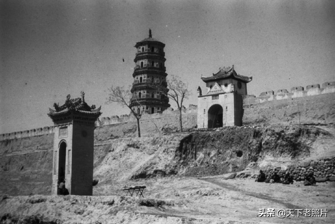1939年甘肃平凉老照片 西出长安第一重镇的民国印象