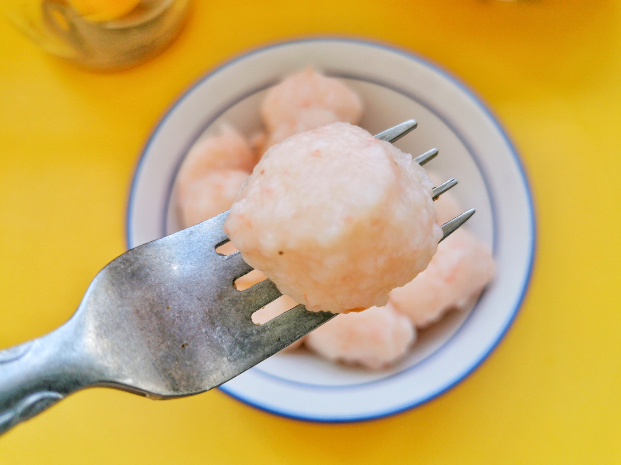 想吃虾丸自己做，鲜美Q弹零添加，大人孩子都喜欢，比买的好吃