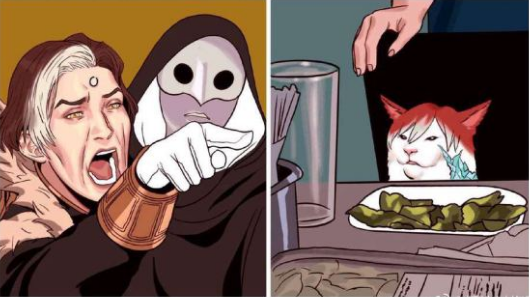 二女一猫是什么梗女人指小猫什么意思