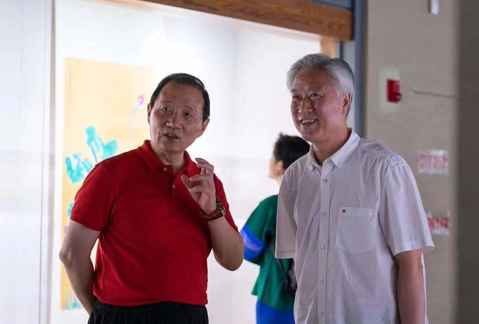 「万象圆成」叶向礼百幅荷花献礼中国共产党成立100周年画展开幕