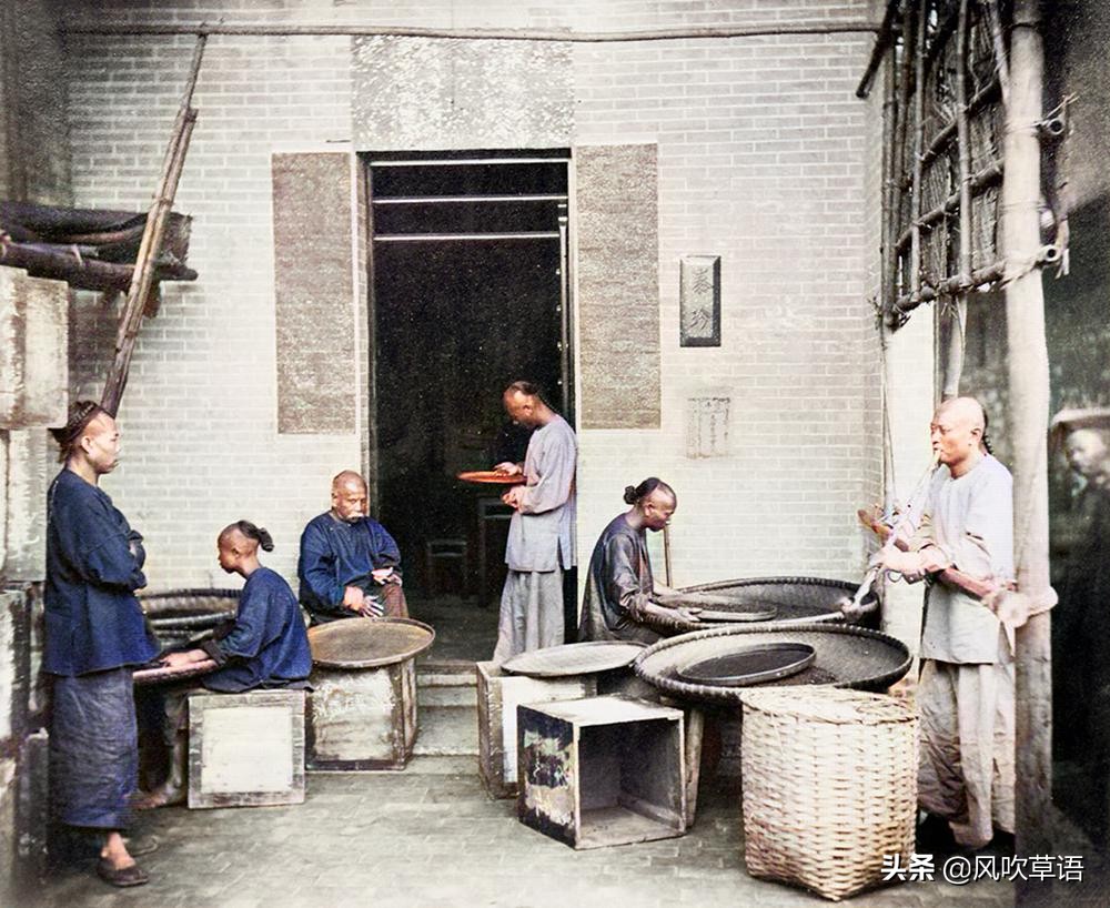 广东旧影：150年前广州老照片中的人与景