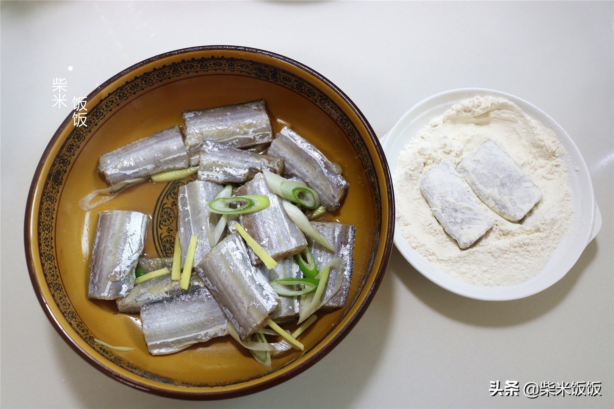 乾炸帶魚家常做法，只需簡單調味料，香酥鮮嫩，好吃無腥味