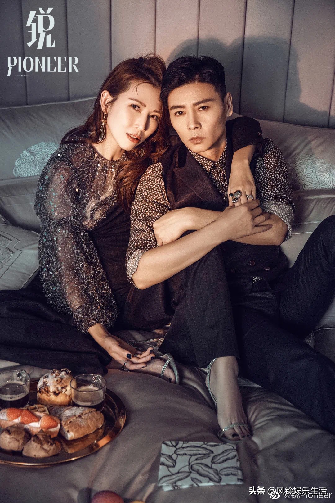 夫妻|蔡少芬张晋夫妻合体拍大片 真正的爱情是你眼中有我我也有你