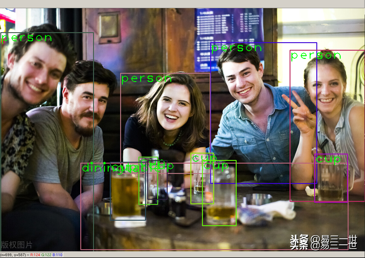 目标检测和识别：Python+OpenCV+Yolov3